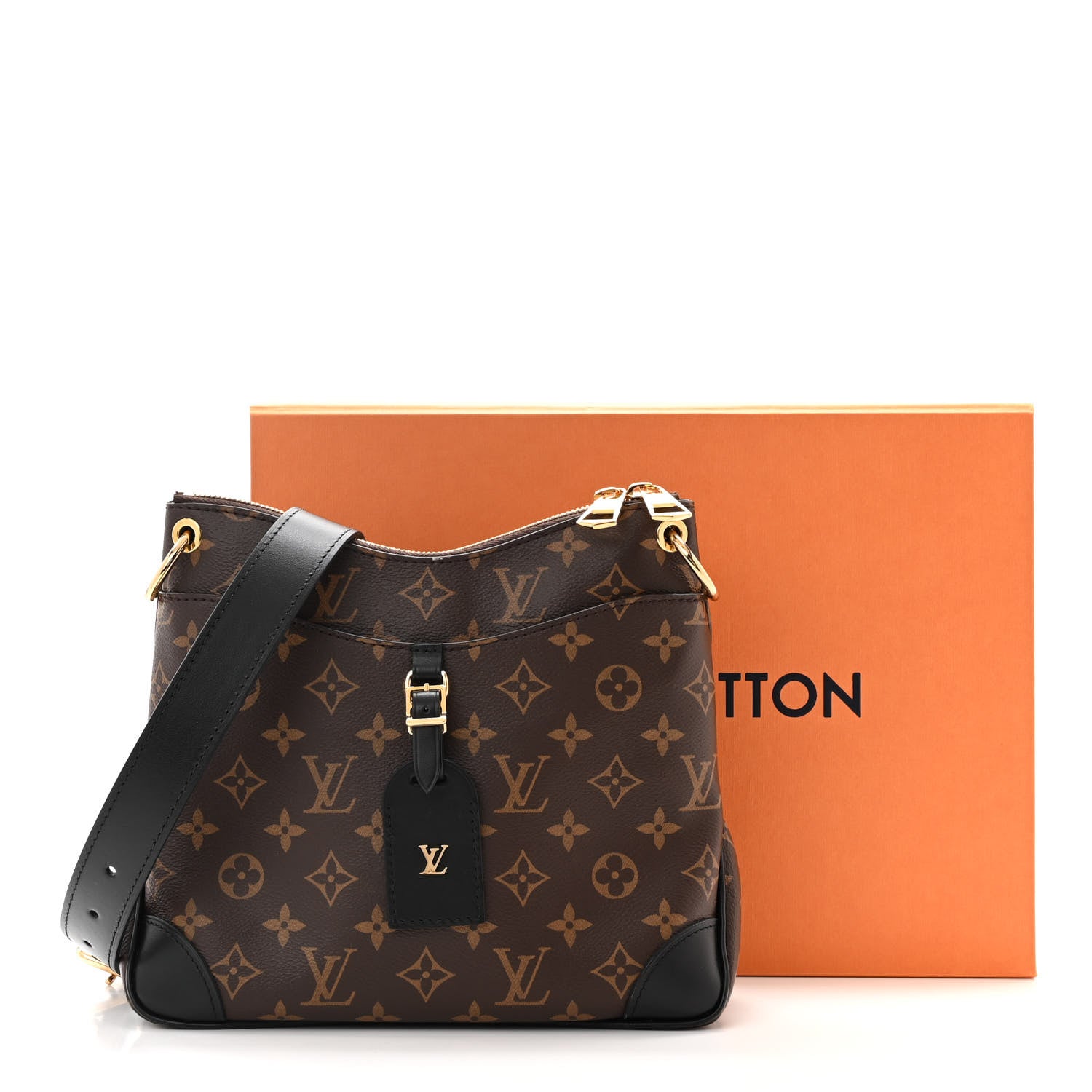 Louis Vuitton Monogram Odeon PM Black 11 of 11