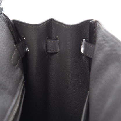 Hermes Togo Birkin 25 Etain 13 of 37