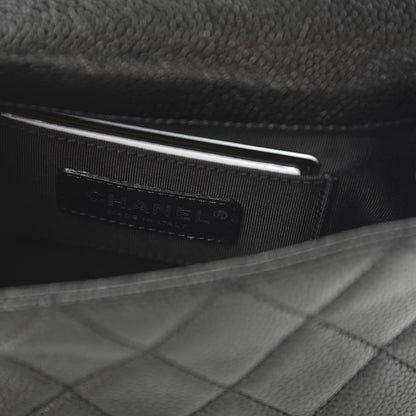 Chanel Caviar Quilted Incognito Mini Square Flap Black 8 of 10
