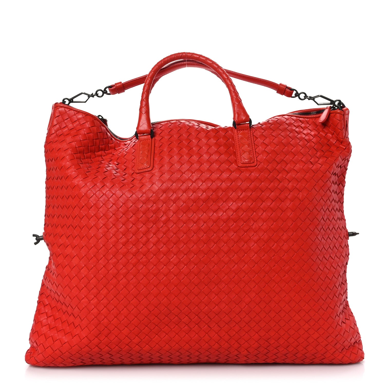 Bottega Veneta Nappa Intrecciato Maxi Convertible Tote Vesuvio 1 of 9