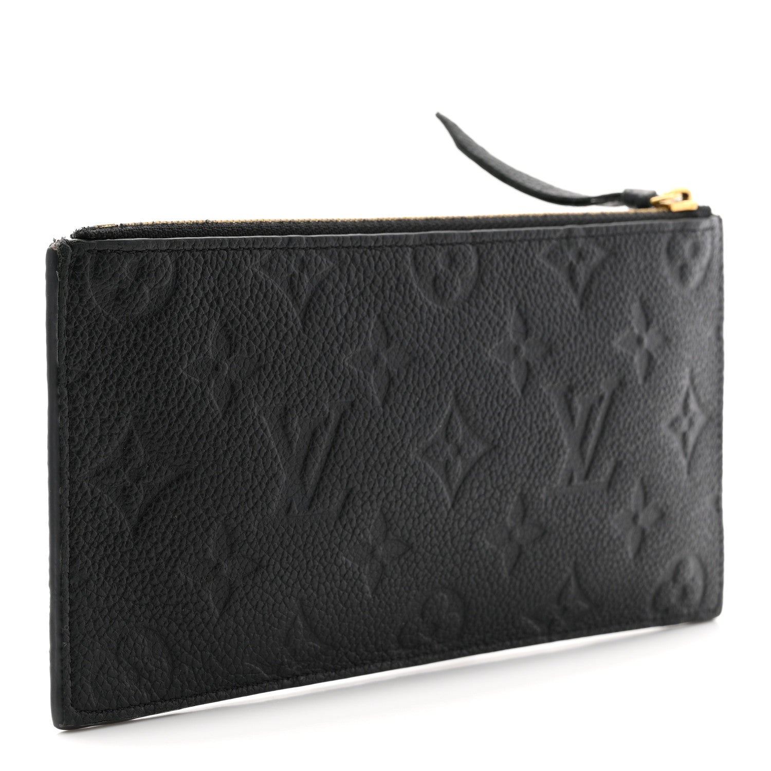 Louis Vuitton Empreinte Felicie Chain Wallet Zippered Insert Black 3 of 9