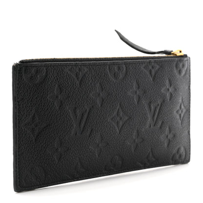 Louis Vuitton Empreinte Felicie Chain Wallet Zippered Insert Black 3 of 9