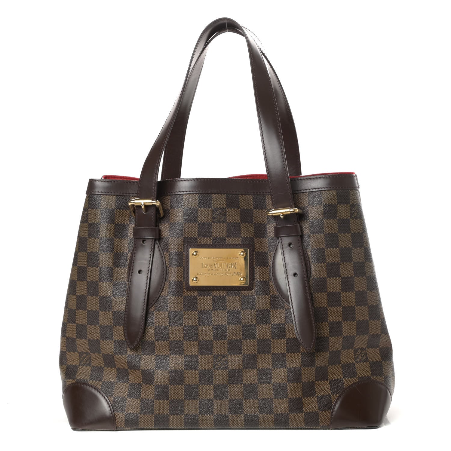 Louis Vuitton Damier Ebene Hampstead MM 1 of 9