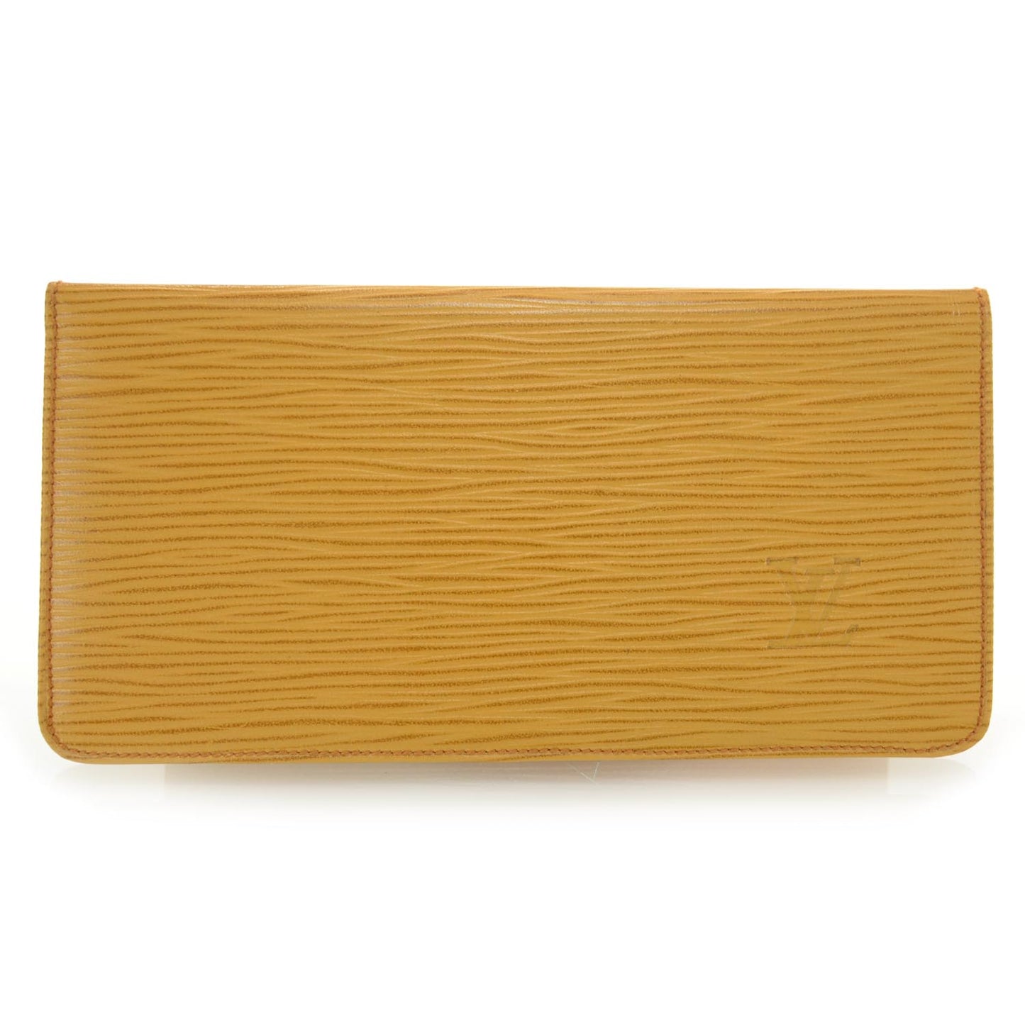 Epi Checkbook Cover Gold