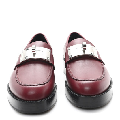 Hermes Calfskin Womens Hot Loafer 38 Rouge H 3 of 10