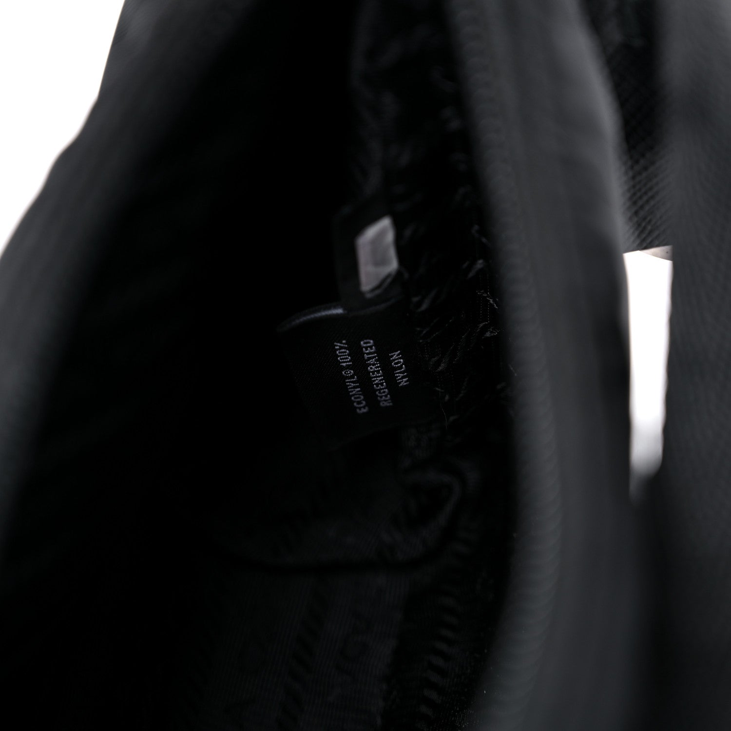Prada Tessuto Nylon Mini Re-Edition 2000 Bag Black 7 of 10