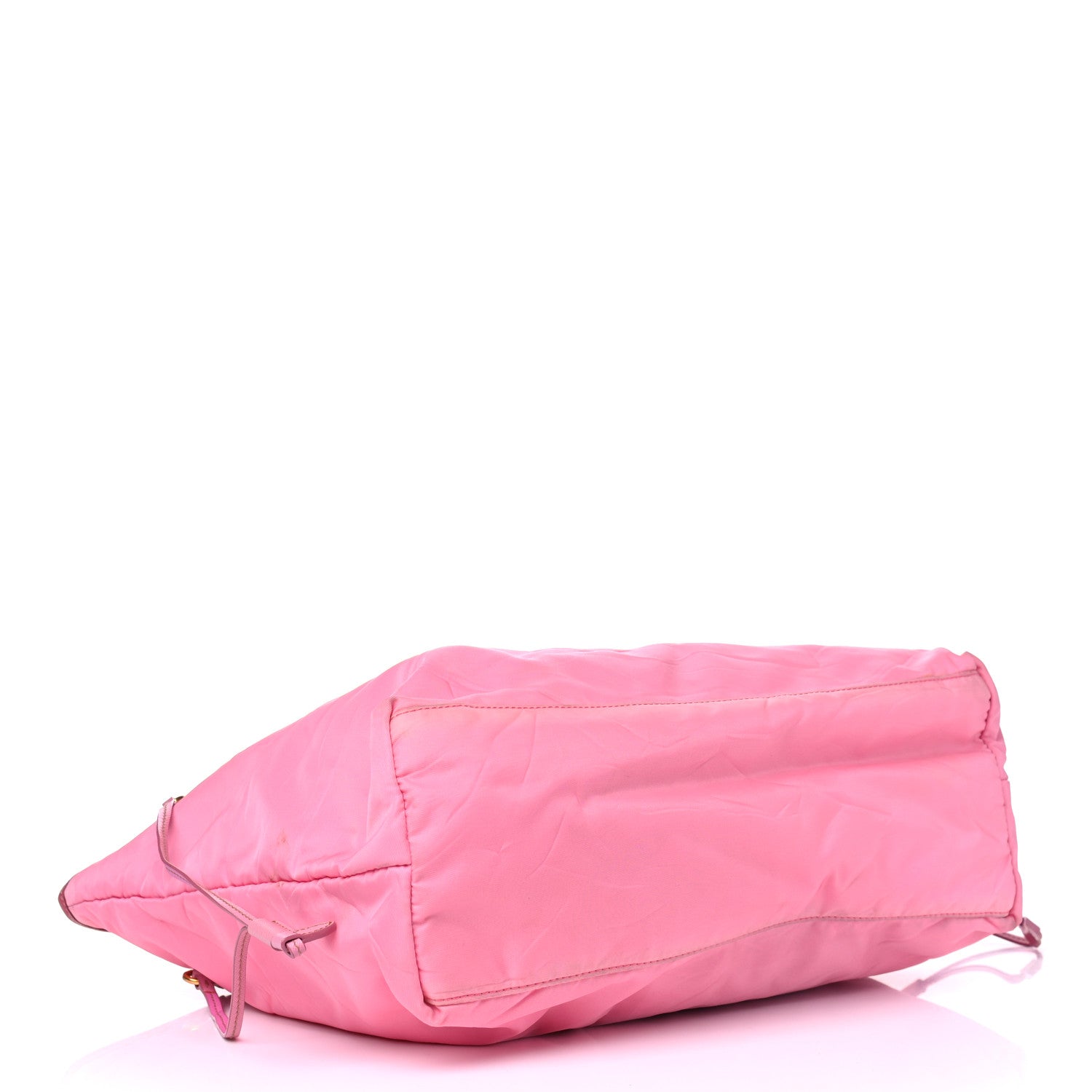 Prada Tessuto Nylon Saffiano Shopping Tote Begonia 3 of 12