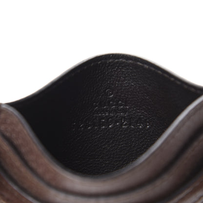 Gucci GG Supreme Monogram Ophidia Card Holder Brown 6 of 6