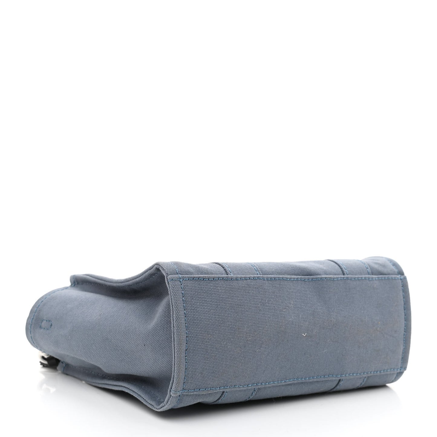 Cotton Canvas Mini The Tote Bag Blue Shadow