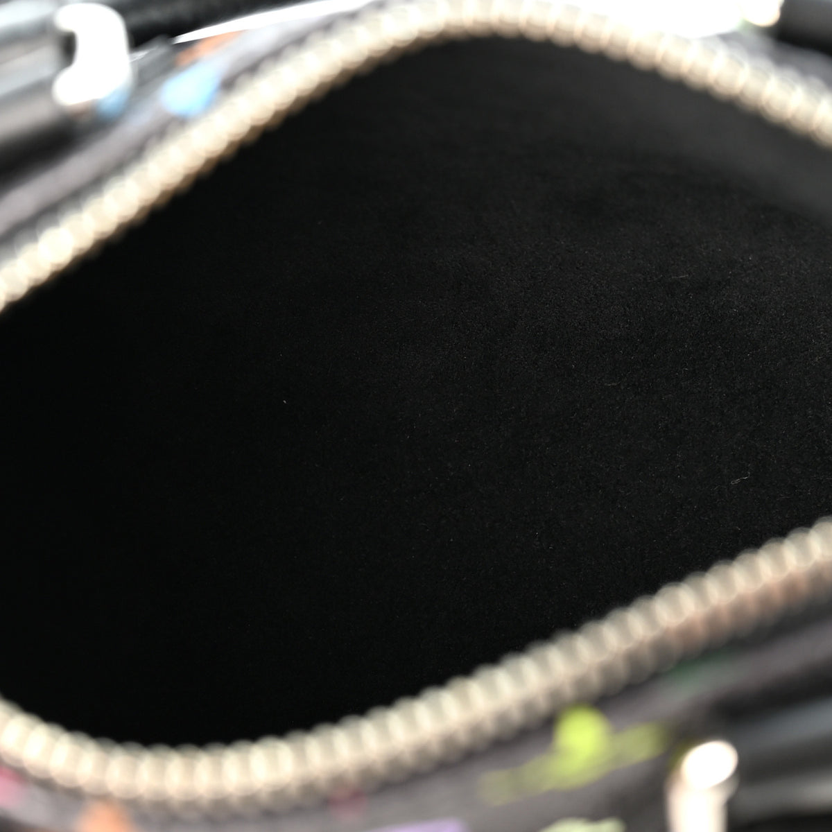 LV x TM Monogram Multicolor Nano Speedy Black