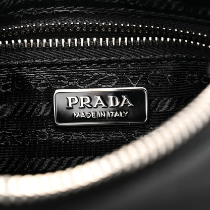 Prada Tessuto Nylon Saffiano Mini Re-Edition 2005 Bag Black 6 of 9