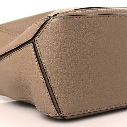 Loewe Grained Calfskin Small Puzzle Bag Sand Mink 9 of 10