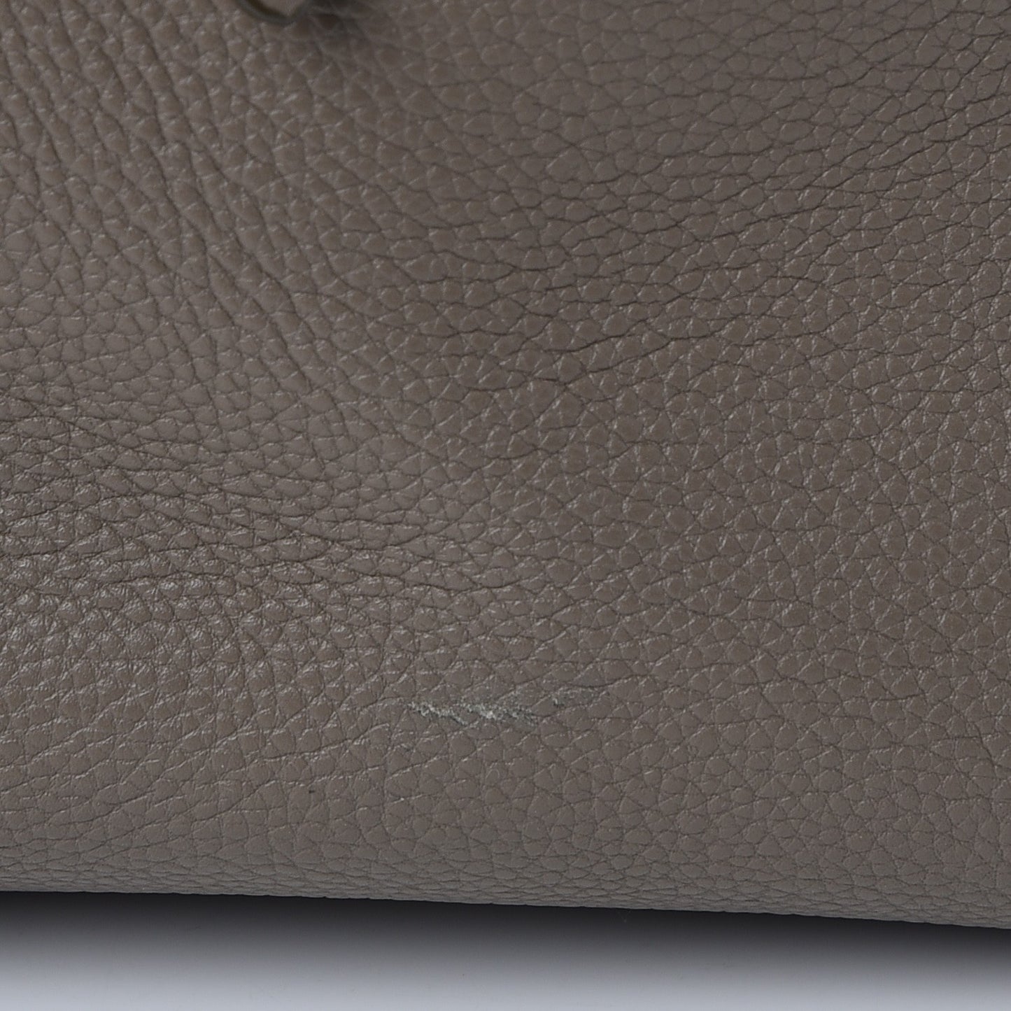 Soft Grained Calfskin Medium Cabas Phantom Taupe