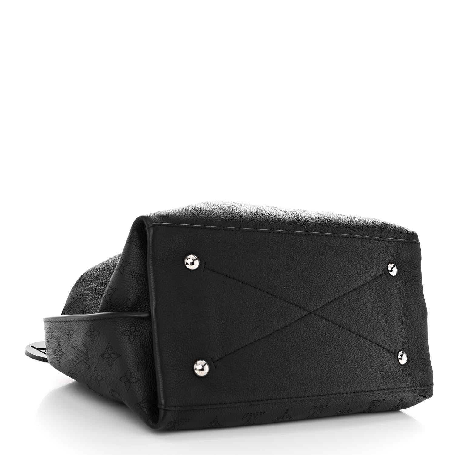 Louis Vuitton Mahina Carmel Hobo Black 4 of 10