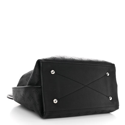 Louis Vuitton Mahina Carmel Hobo Black 4 of 10