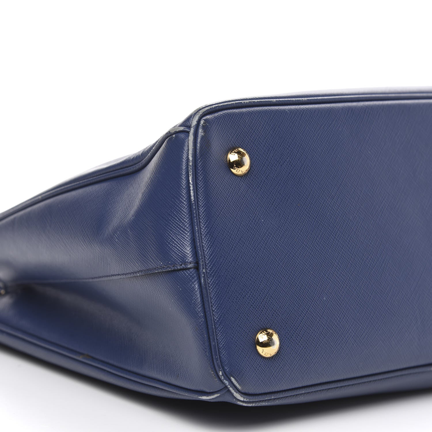Prada Saffiano Lux Large Tote Bluette 9 of 16