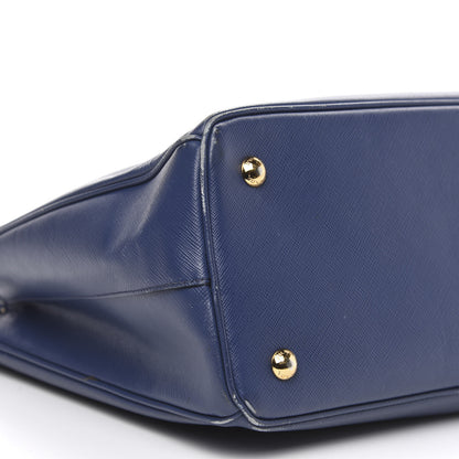 Prada Saffiano Lux Large Tote Bluette 9 of 16