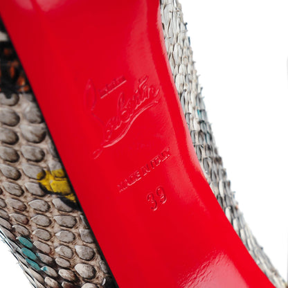Christian Louboutin Python Butterfly Print Highness 160 Pumps 39 Multicolor 6 of 7