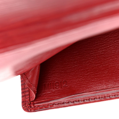 Louis Vuitton Epi Sarah Wallet Red 7 of 17