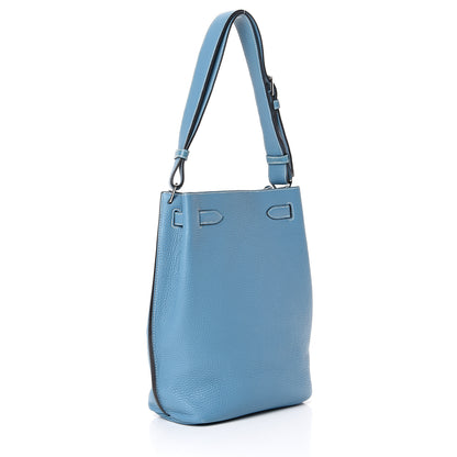 Hermes Togo So Kelly 22 Blue Jean 2 of 15