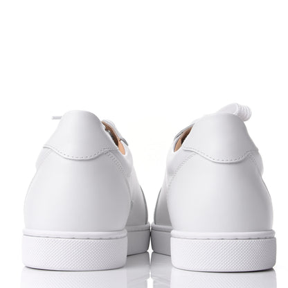 Christian Louboutin Calfskin Vieira Flat Sneakers 38.5 Latte 5 of 11