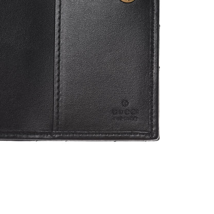 Gucci Calfskin Matelasse GG Marmont Passport Case Black 6 of 8