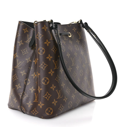 Louis Vuitton Monogram Neonoe MM Black 3 of 11