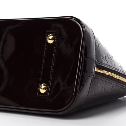 Louis Vuitton Vernis Alma PM Amarante 7 of 12