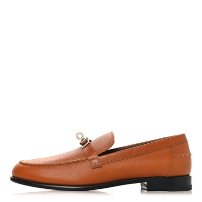 Hermes Epsom Womens Destin Loafer 39 Naturel 1 of 10