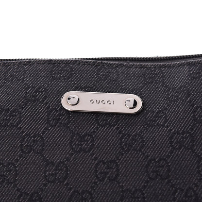 Gucci Denim Monogram Messenger Bag Black 14 of 14
