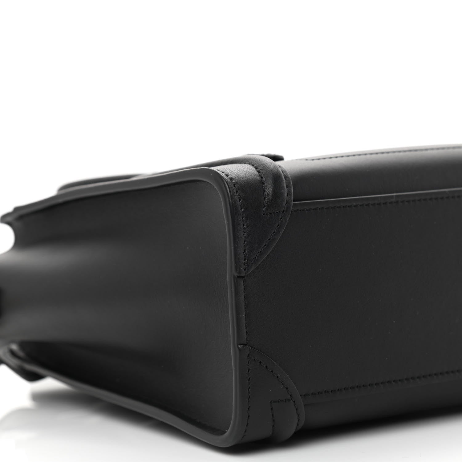 Celine Smooth Calfskin Nano Luggage Black 10 of 12