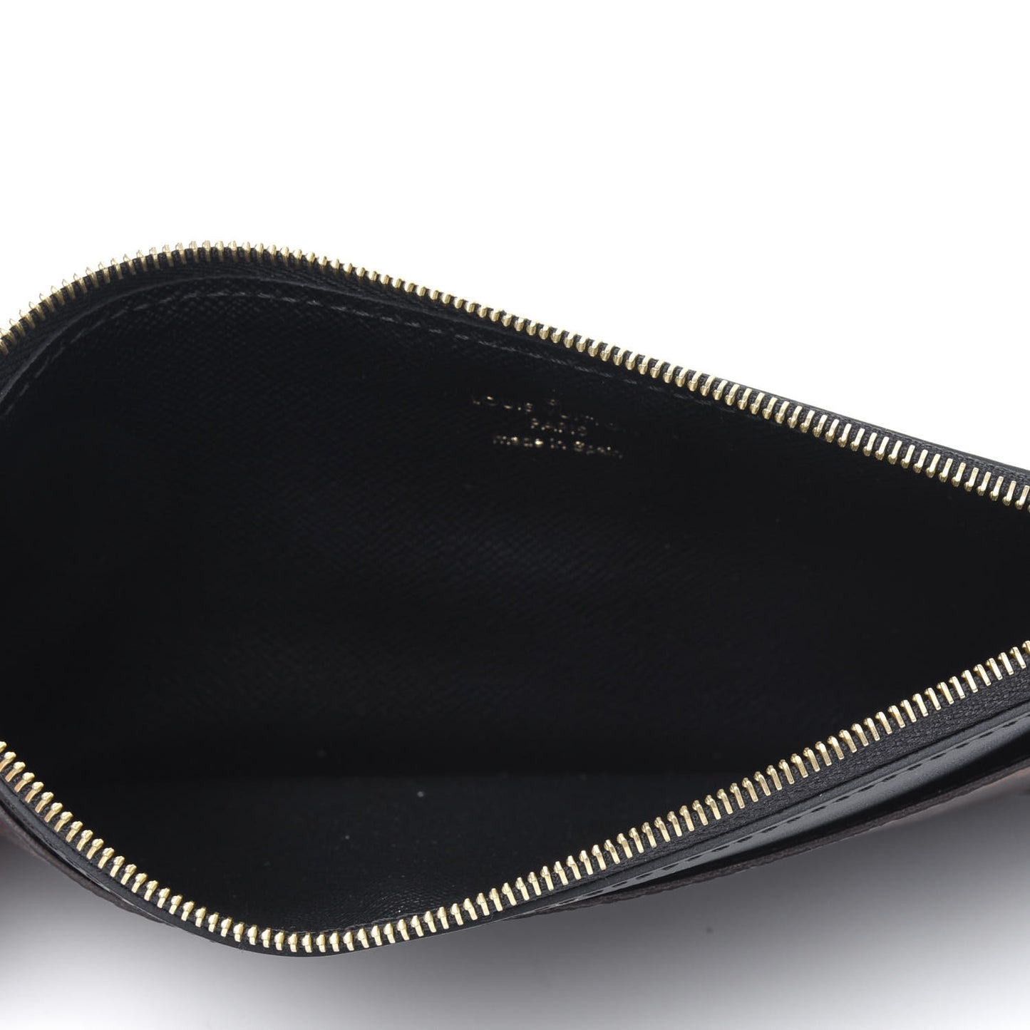 Monogram Slim Purse Black