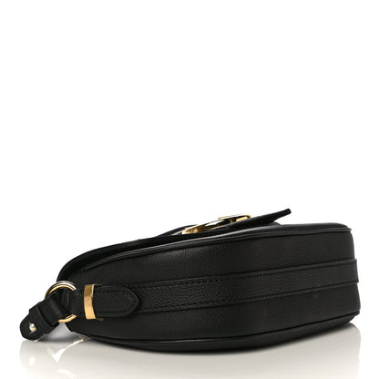 Louis Vuitton Grained Calfskin LV Pont 9 Soft PM Black 4 of 10
