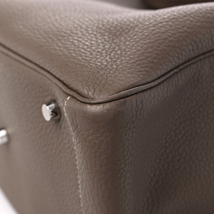 Hermes Taurillon Clemence Lindy 30 Etoupe 9 of 11