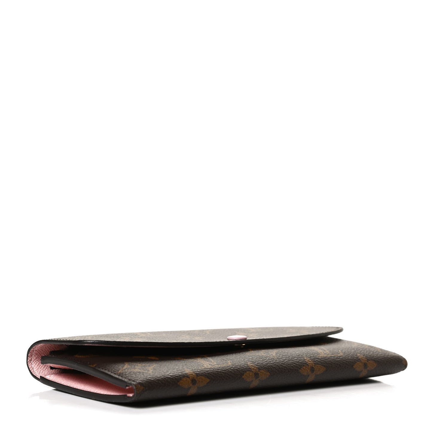 Monogram Emilie Wallet Rose Ballerine