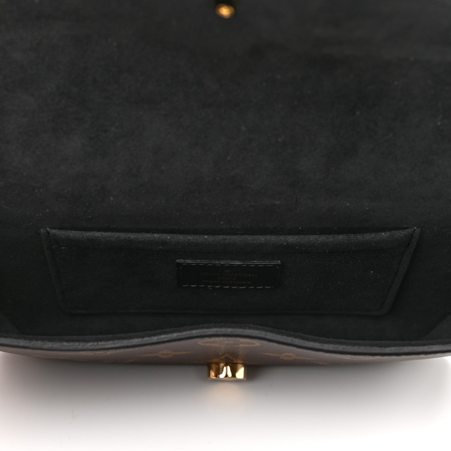 Louis Vuitton Monogram Padlock On Strap Black 5 of 11