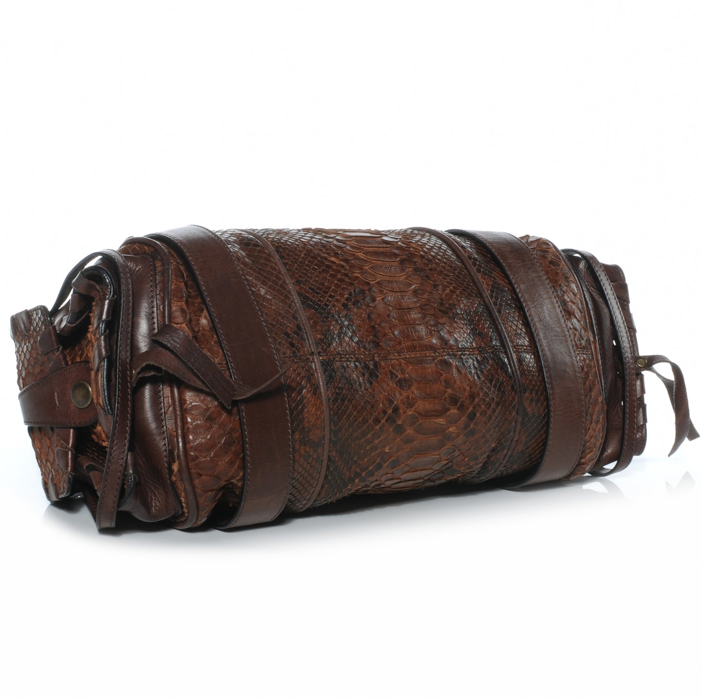 Python Silverado Shoulder Bag Brown