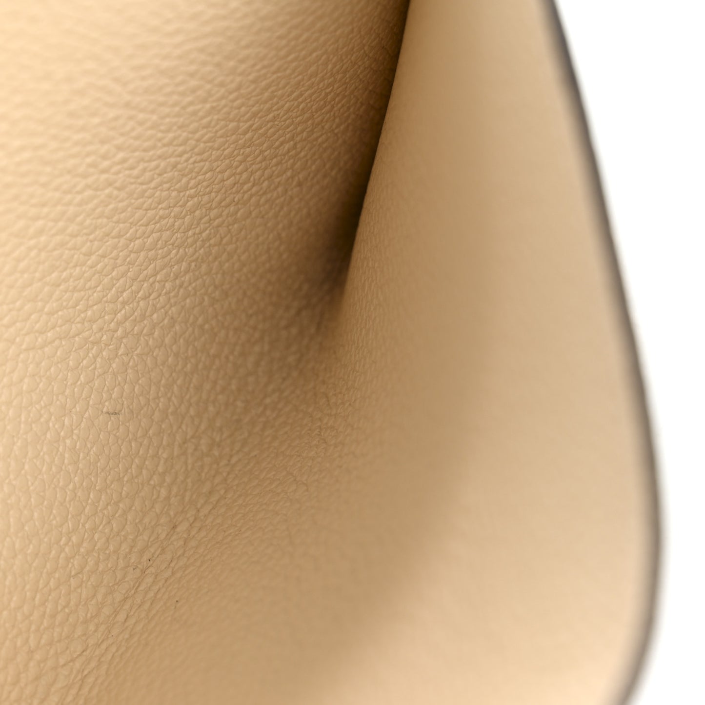 Calfskin Felicie Chain Wallet Card Holder Insert Cream