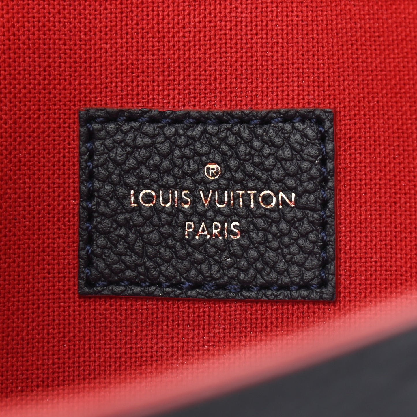 Empreinte Pochette Felicie Chain Wallet Marine Rouge
