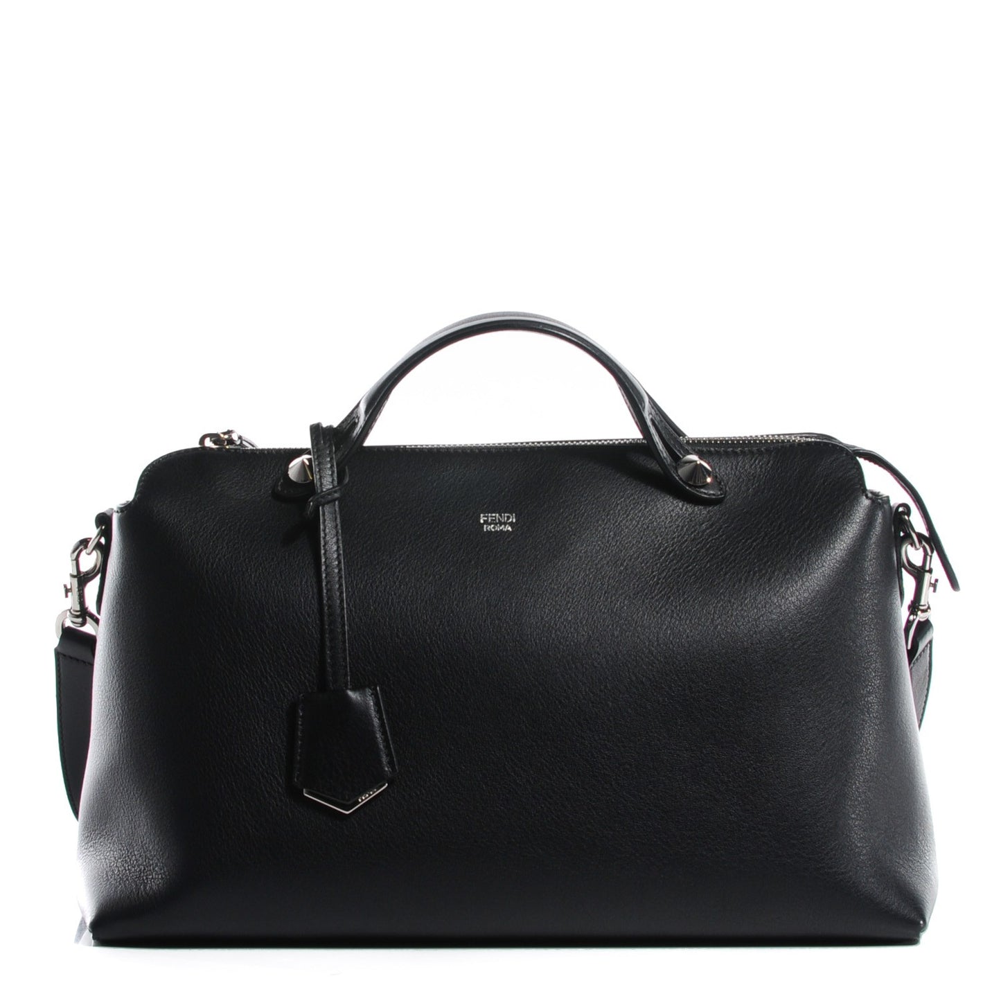 Vitello Dolce Large By The Way Boston Bag Black