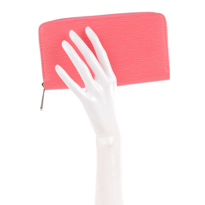 Louis Vuitton Epi Zippy Wallet Corail 2 of 7