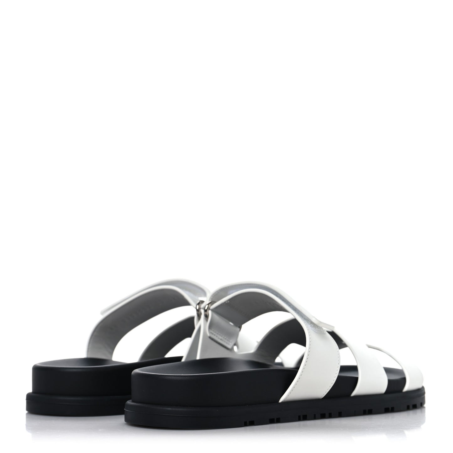 Calfskin Womens Chypre Sandals 37 White