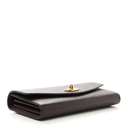 Mulberry Grain Vegetable Tanned Calfskin Darley Wallet Oxblood 4 of 7