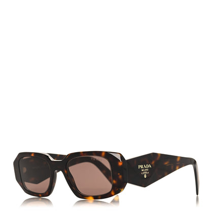 Prada Acetate Symbole Sunglasses SPR 17W Havana 1 of 7