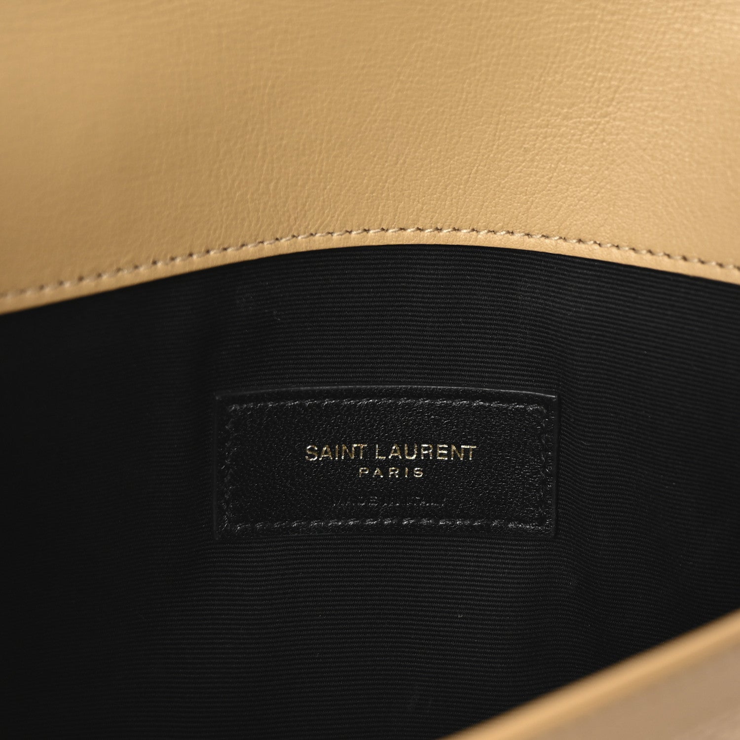 Saint Laurent Micro Raffia Uptown Pouch Natural Hay Blush 6 of 7