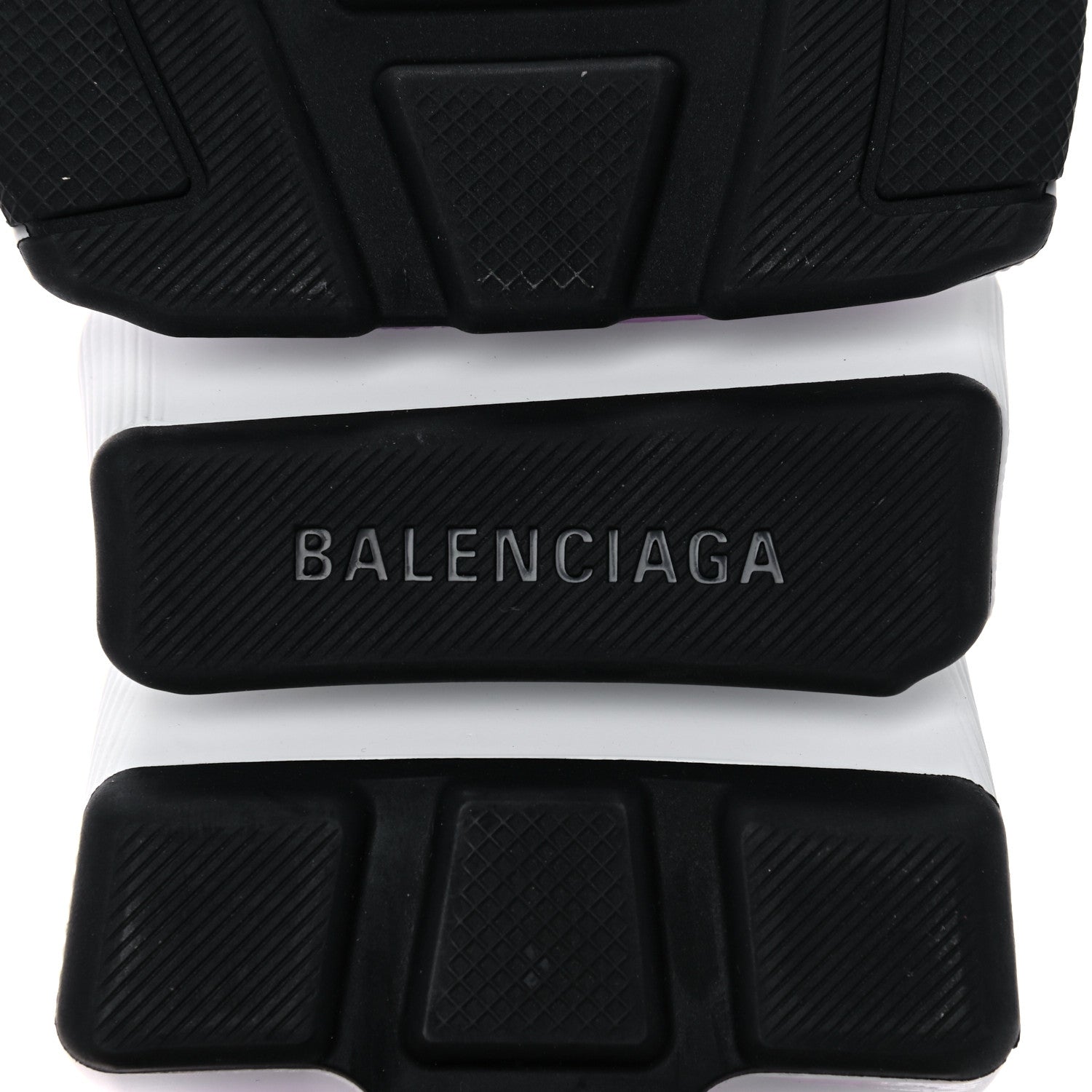 Balenciaga Technical 3D Recycled Knit Striped Womens Speed 2.0 Sneakers 38 Sweet Lilac Multicolor 6 of 8