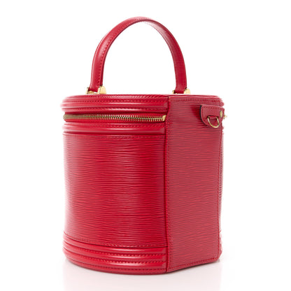 Louis Vuitton Epi Cannes Castillan Red 3 of 11