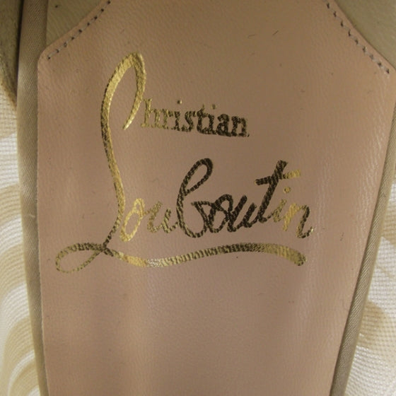 Satin Chiffon Ambrosina Pumps 38.5