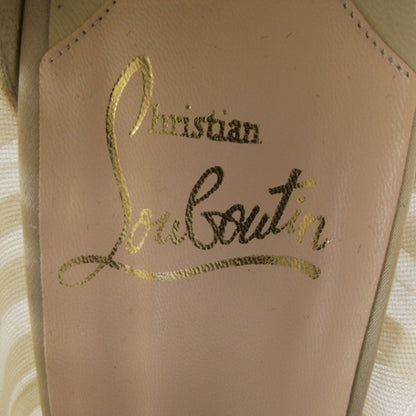 Christian Louboutin Satin Chiffon Ambrosina Pumps 38.5 7 of 7