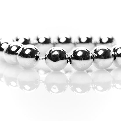 Tiffany Sterling Silver 10mm HardWear Ball Bracelet 6 of 7